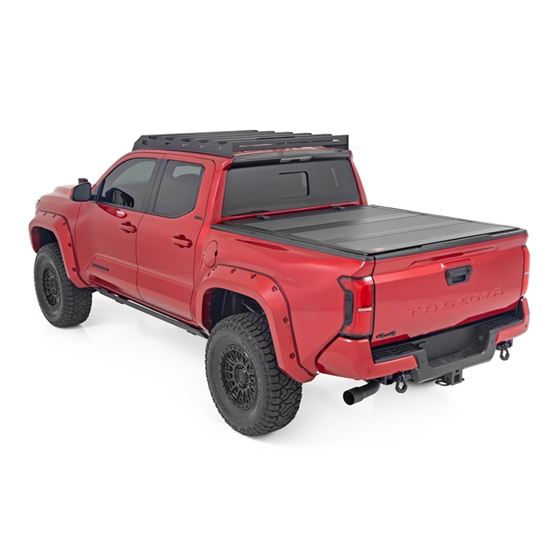 Hard Tri-Fold Flip Up Bed Cover 5' Bed Toyota Tacoma 2WD/4WD (2024) (49415551) 3