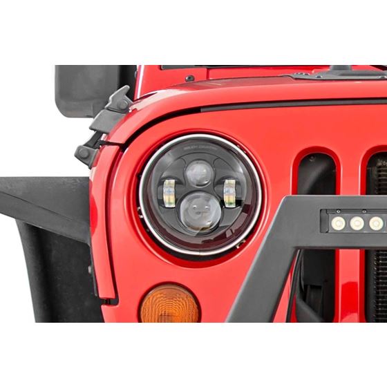 7 Inch LED Headlights DOT Approved Jeep Wrangler JK/Wrangler TJ/Wrangler Unlimited 4WD (RCH5000) 1