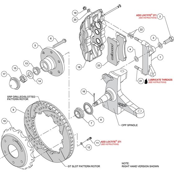 AERO6 Big Brake Front Brake Kit (6 x 5.50 Hub) 3