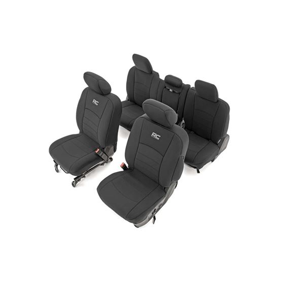 Dodge Neoprene Front and Rear Seat Covers (09-18 R