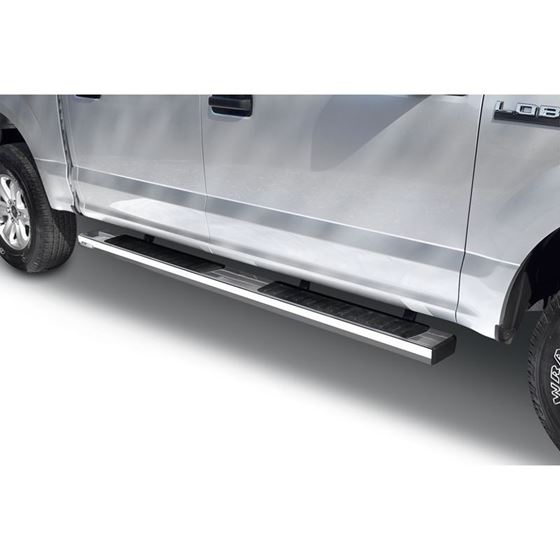 Go Rhino 6&quot; OE Xtreme II Stainless SideSteps Kit - 87&quot; Long + Brackets
