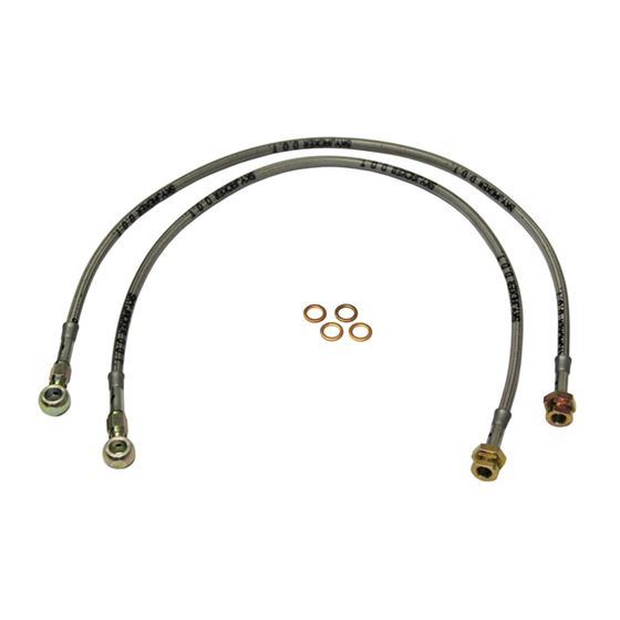 Stainless Steel Brake Line 7991 Suburban ChevyGMC Front 8600 GVWR Or Greater Lift Height 68 Inch Pai