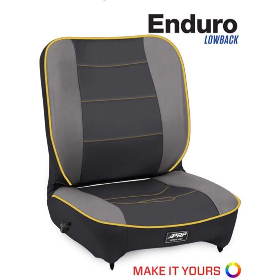 Enduro Low Back Reclining Suspension Seat 1