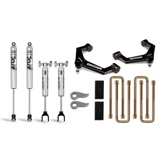 3-Inch Performance Leveling Lift Kit With Fox PS 2.0 IFP Shocks 1