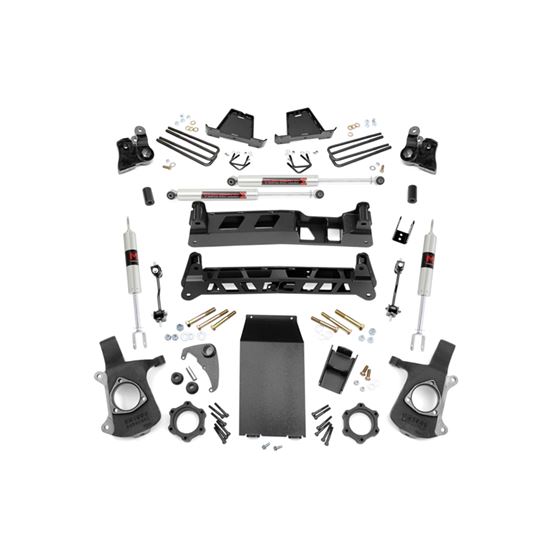 4 Inch Lift Kit M1 Chevy Silverado and GMC Sierra 1500 4WD (1999-2006 and Classic) (25840) 1