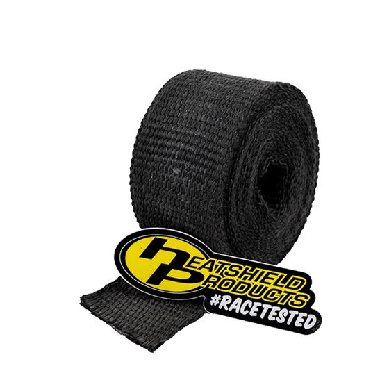 Black Exhaust Wrap 2 In X 15 Ft Roll (322015) 1