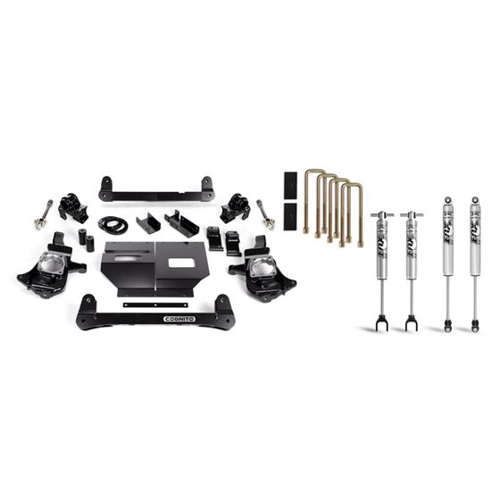 4-Inch Standard Lift Kit for 11-19 Silverado/Sierra 2500/3500 2WD/4WD 1