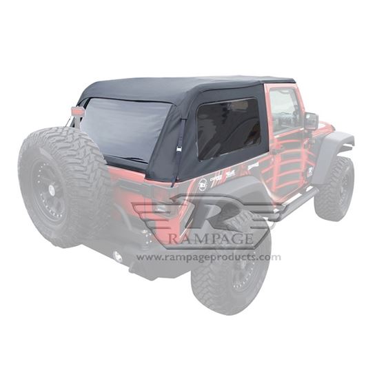 Frameless Soft Top Kit, Sailcloth