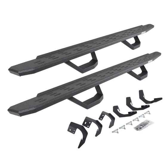 RB30 Running Boards with Mounting Brackets 2 Pairs Drop Steps Kit (6962998020T) 1