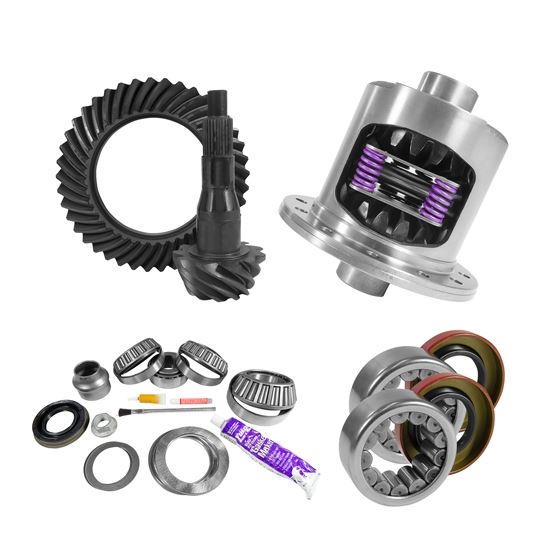 9.75" Ford 3.73 Rear Ring and Pinion Install Kit 34spl Posi Axle Bearings 1