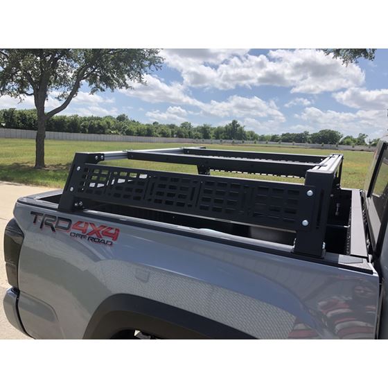 0521 Tacoma Overland Bed Rack Long Bed Tall Height Rack Cali Raised LED 1