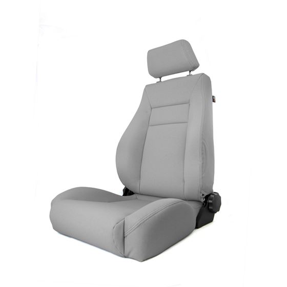 Ultra Front Seat Reclinable Gray; 97-06 Jeep Wrangler TJ