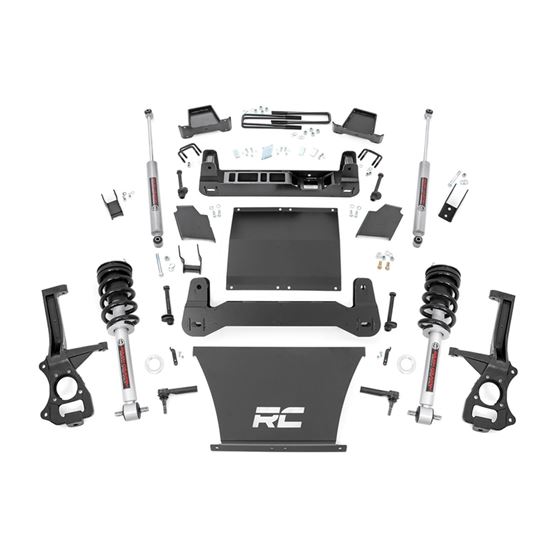 6 Inch Lift Kit N3 Struts GMC Sierra 1500 2WD/4WD (2019-2024) (22932) 1