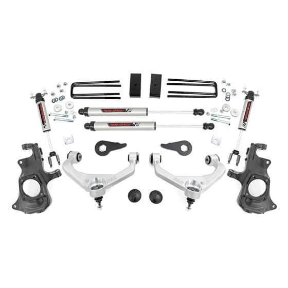 3.5 Inch Knuckle Lift Kit with V2 Shocks 11-19 Chevy/GMC 2500HD/3500HD (95770) 1
