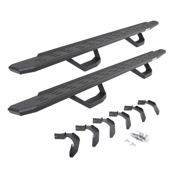 RB30 Running Boards with Mounting Brackets 2 Pairs Drop Steps Kit (6961268020T) 1