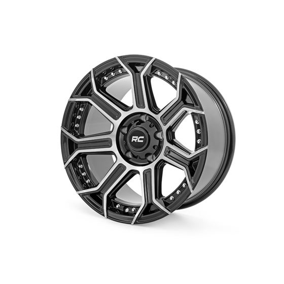 89 Series Wheel One-Piece Black Machined Gun Metal 17x9 6x135 -12mm (89170917) 1