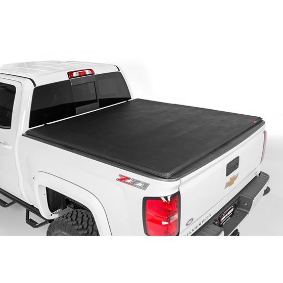 Soft Tri-Fold Bed Cover 88-06 Silverado/Sierra 1500-6 Foot 5 Inch Bed Rough Country 1