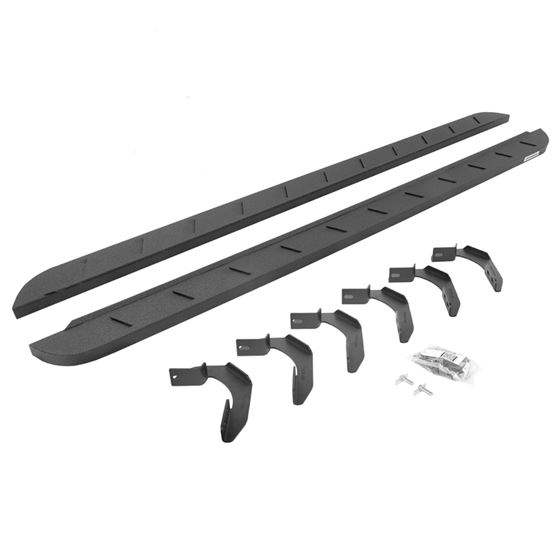 RB10 Slim Line Running Boards with Mounting Brackets Kit (63415087ST) 1