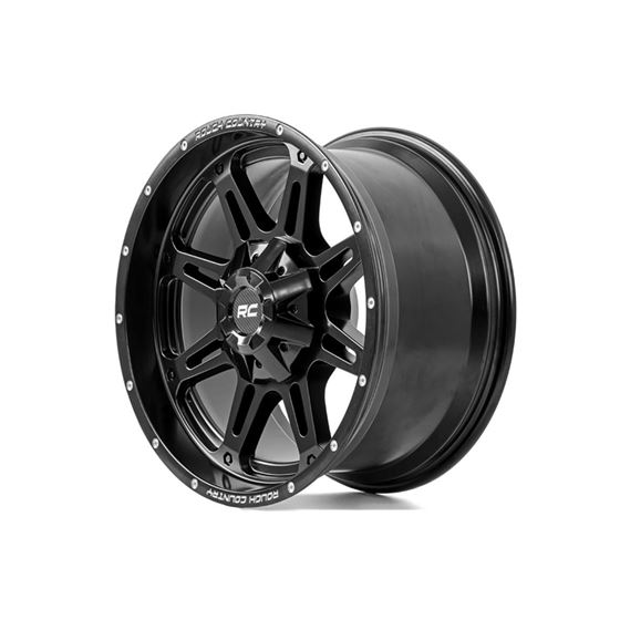 94 Series Wheel One-Piece Matte Black 20x10 6x5.5/6x135 -18mm (94201012) 3