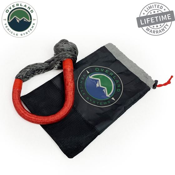 Soft Shackle 58 44500 lb With Loop and Abrasive Sleeve  23 With Storage Bag 1