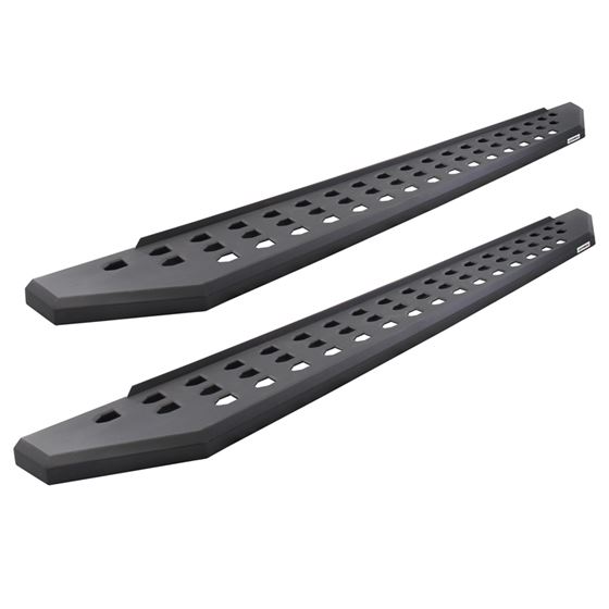RB20 Running boards - Complete Kit: RB20 Running board + Brackets + 2 pair RB20 Drop Steps - Protect