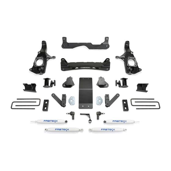 4" BASIC SYS W/PERF SHKS 2011-18 GM 2500HD 2WD/4WD