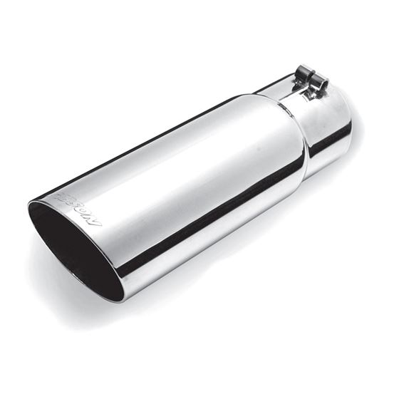 Stainless Single Wall Angle Exhaust Tip 500370