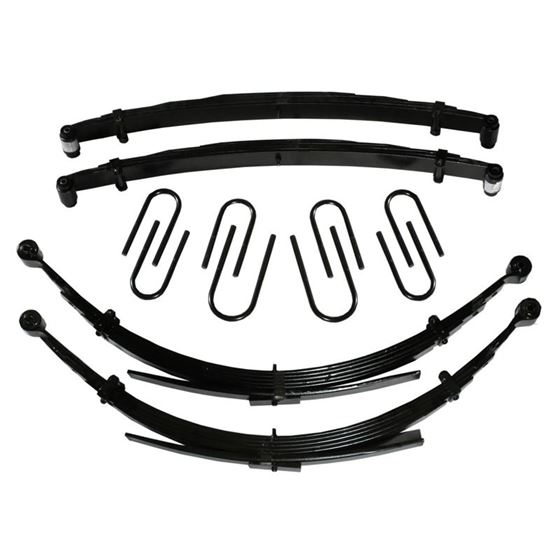 ChevyGMC Lift Kit 25 Inch Lift 7387 PickupSuburban Includes FrontRear Leaf Springs FrontRear U Bolt