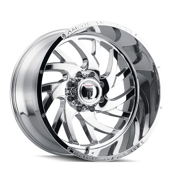 XCLUSIVE (AT1907) CHROME 26X14 8-165.1 -76MM 125.2MM (AT1907-26481C-76) 1