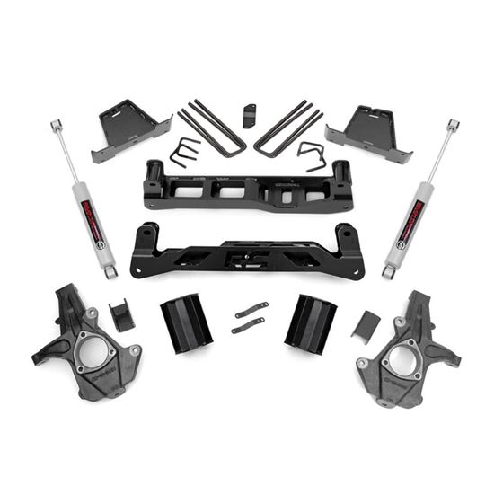 7.5 Inch Lift Kit Chevy Silverado and GMC Sierra 1500 2WD (2007-2013) (26330) 1