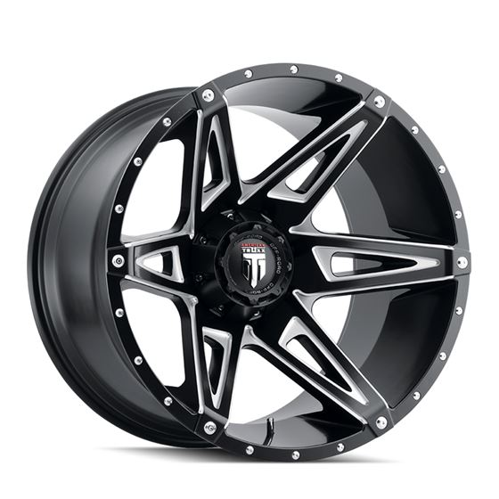 KUTZ (AT1902) BLACK/MILLED 20 X9 8-170 -12MM 125.2MM (AT1902-2970M-12) 1
