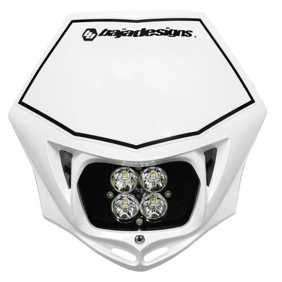 Motorcycle Headlight LED Race Light White Squadron Pro 1