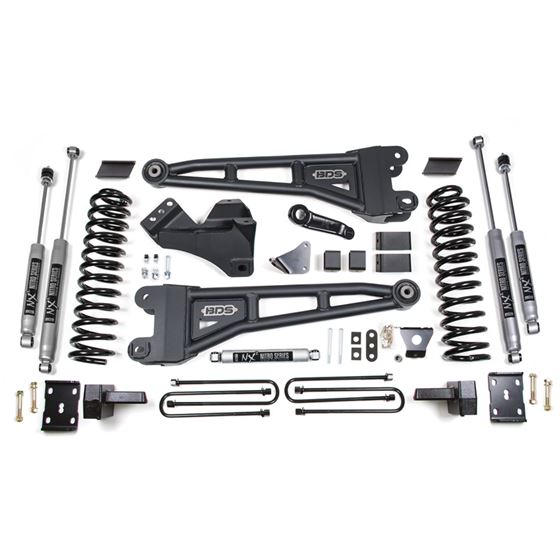 2008-2010 Ford F250-F350 4wd 6in. Radius Arm Lift Kit Gas with overload (1957H)