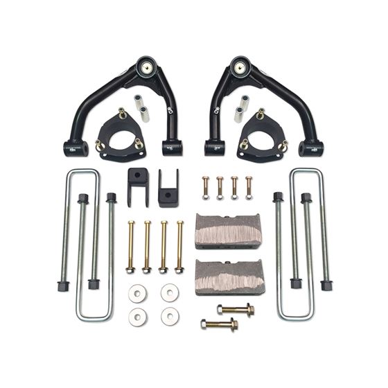 4 Inch Lift Kit 1418 SilveradoSierra 1500 4WD Fits Models with Aluminum OE Upper Control Arms or Sta