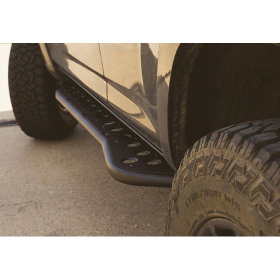 03-09 4Runner Step Edition Bolt On Rock Sliders No Kick Out No Filler Plate Bedliner (CR2730) 1