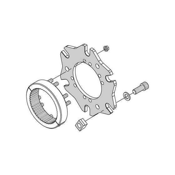 Replacement Brake Rotor Hub Hub Kit