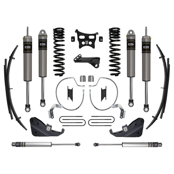 23-24 Ford F250/F350 4.5" Stage 3 Suspension System Diesel W/ Expansion Packs (K64543L) 1