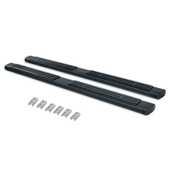 Go Rhino 6&quot; OE Xtreme Textured Black SideSteps Kit - 87&quot; Long bars + Brackets