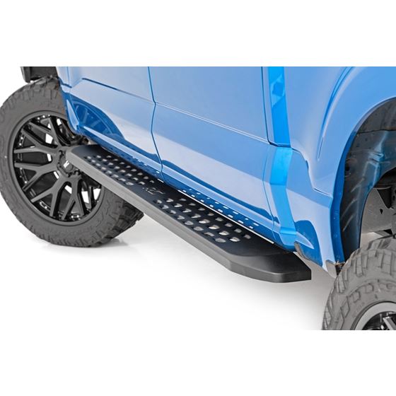 RPT2 Running Board Crew Cab Black Ford F-150/F-150 Lightning/Raptor (15-24) (44005) 1