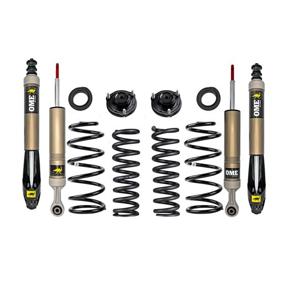 MT64 Heavy Suspension Kit with Front and Rear MT64 Shocks and Struts Front and Rear Coil Springs and