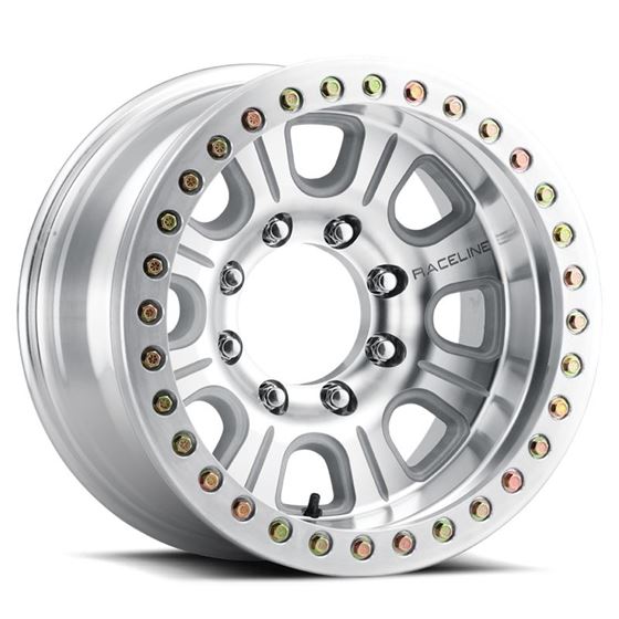 Monster Rt Machined 17x9.5 6x5.5 (-32mm/4&quot;Bs) Dbp