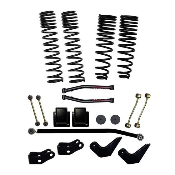 3.5 Inch Dual Rate Long Travel Coil Spring Lift Kit with Shock Extensions 1
