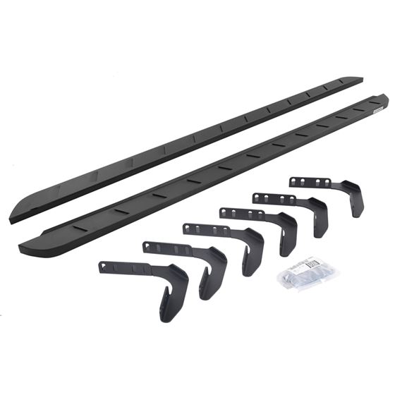 RB10 Slim Line Running Boards with Mounting Brackets Kit (63417680ST) 1