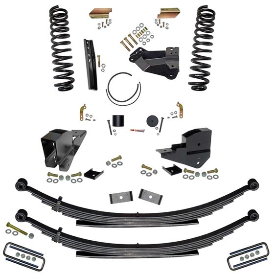 4 In. Lift Kit with Front Coil Springs and Rear Leaf Springs. (F23451KS) 1