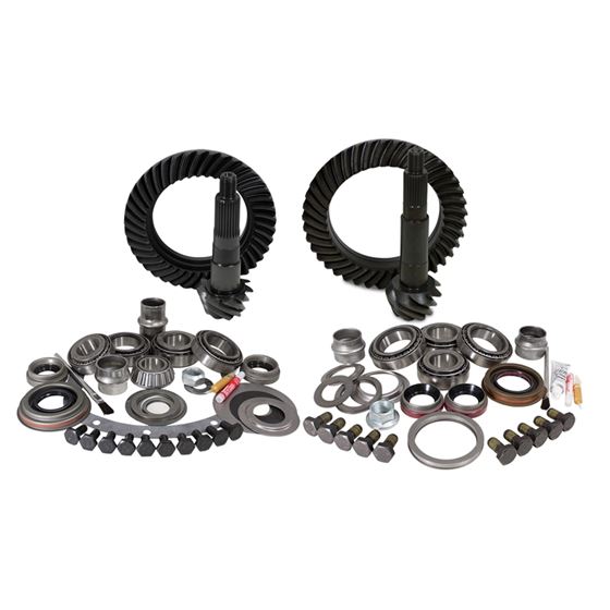 Yukon Gear And Install Kit Package For Jeep TJ With Dana 30 Front And Dana 44 Rear 4.88 Ratio Yukon