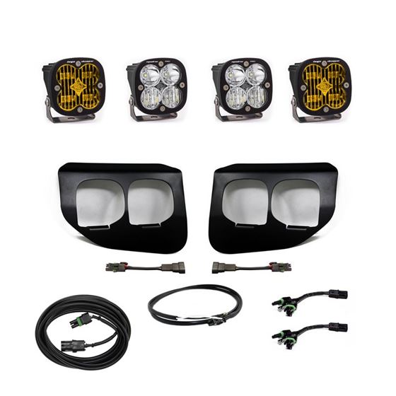 Ford Super Duty (20-22) Fog Lights FPK Amber SAE/Sport DC w/Upfitter 1