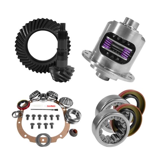 8.8" Ford 3.73 Rear Ring and Pinion Install Kit 31spl Posi 2.99" Axle Bearings 1