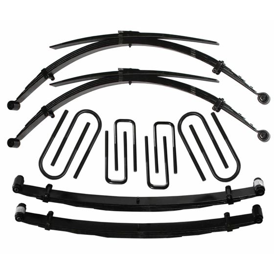 Lift Kit 4 Inch Lift For Use wHigh Boy Includes FrontRear Leaf Springs FrontRear U Bolt Kits Spring
