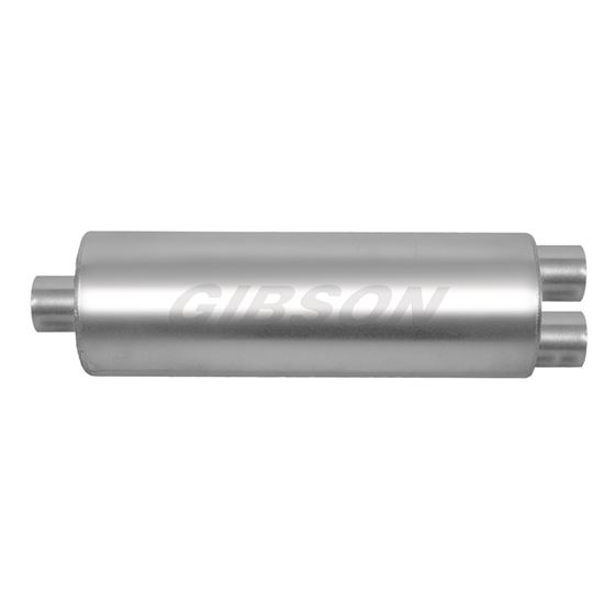 Gibson Performance Exhaust SFT Superflow Center/Dual Round Muffler