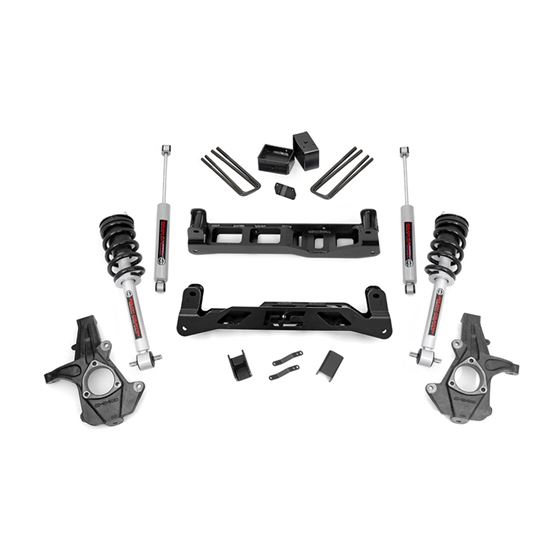 5 Inch Lift Kit Cast Steel N3 Struts Chevy/GMC 1500 (14-17) (24733) 1